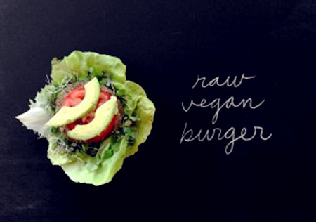 Raw Vegan Burger（新鲜素食汉堡）