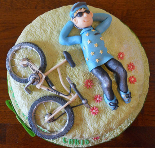 自行车的梦想，蛋糕上的浪漫萌到深处